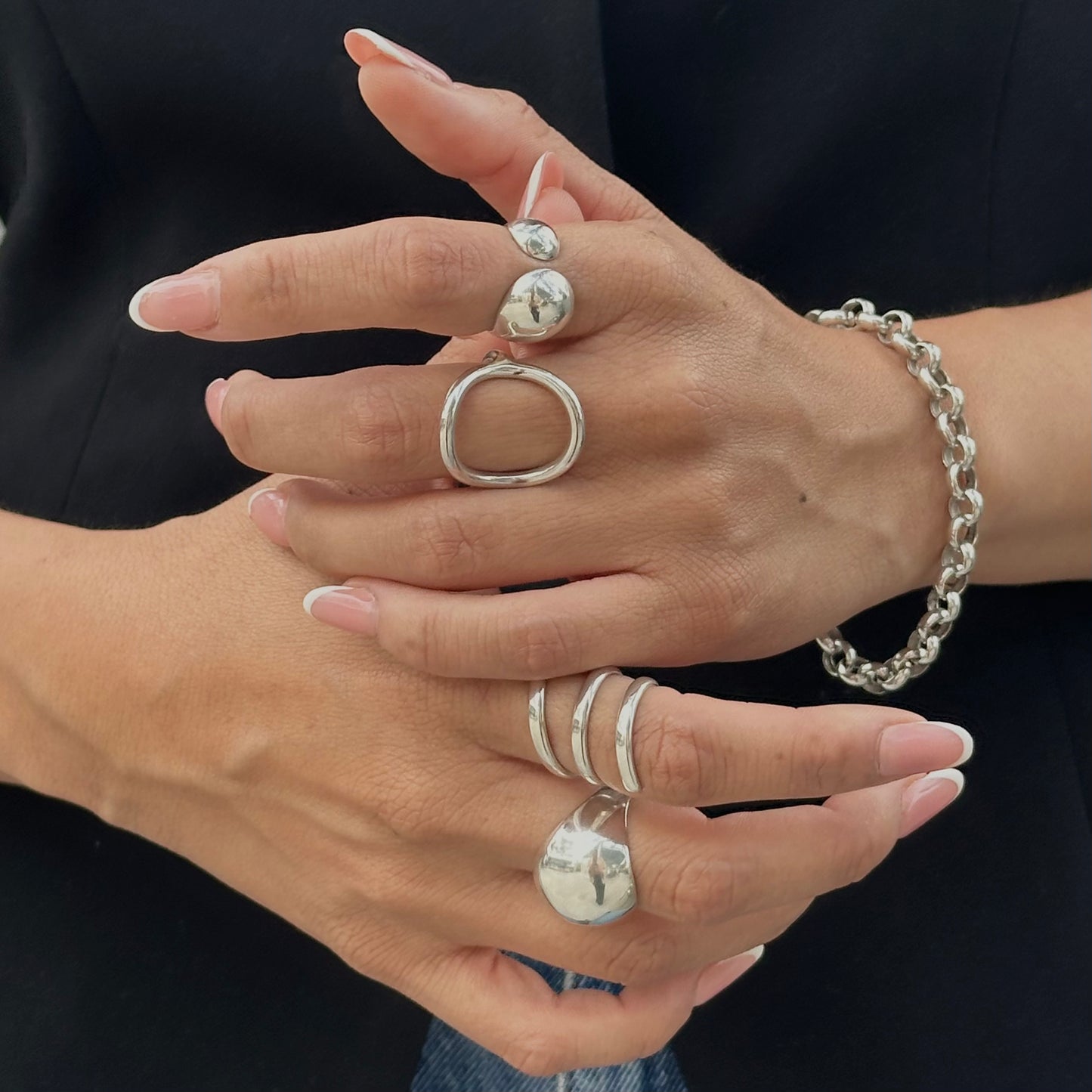 Anillos de plata