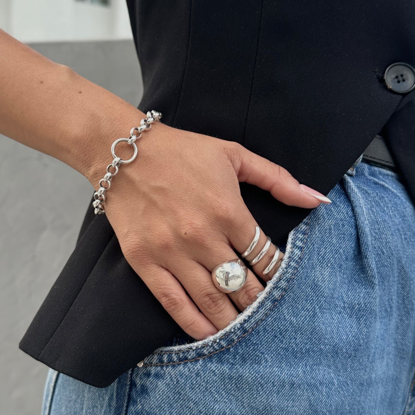 Anillos de plata