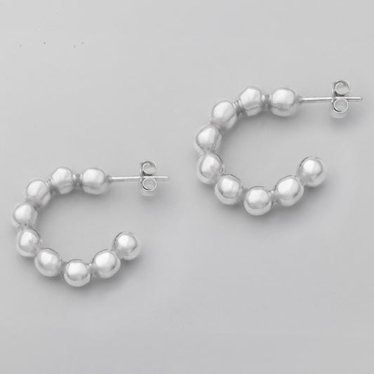 Aretes plata equilibrio